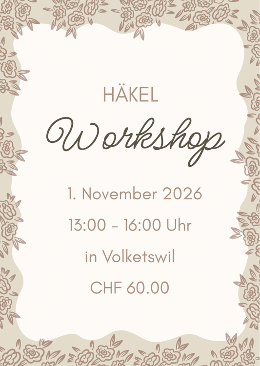 HÄKEL-WORKSHOP 01.11.2026
