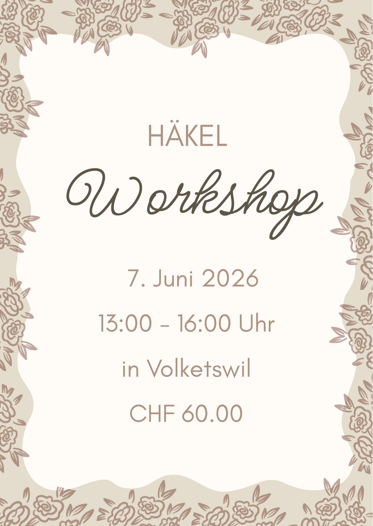 HÄKEL-WORKSHOP 07.06.2026