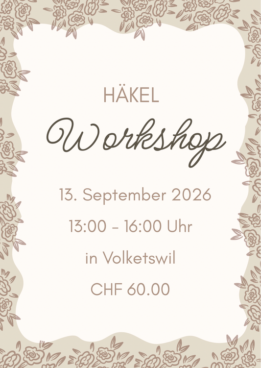 HÄKEL-WORKSHOP 13.09.2026