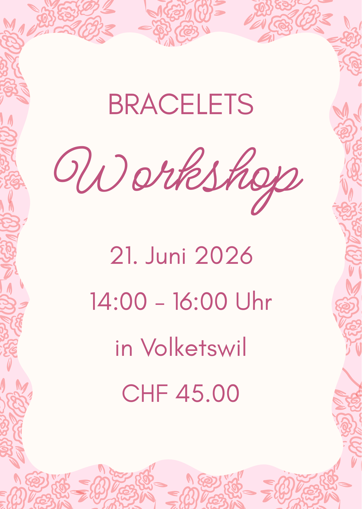 BRACELETS-WORKSHOP 21.06.2026